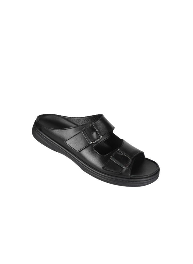 barjeel uno Barjeel Uno Mens Arabic Sandals 23810 Black  - Image 3