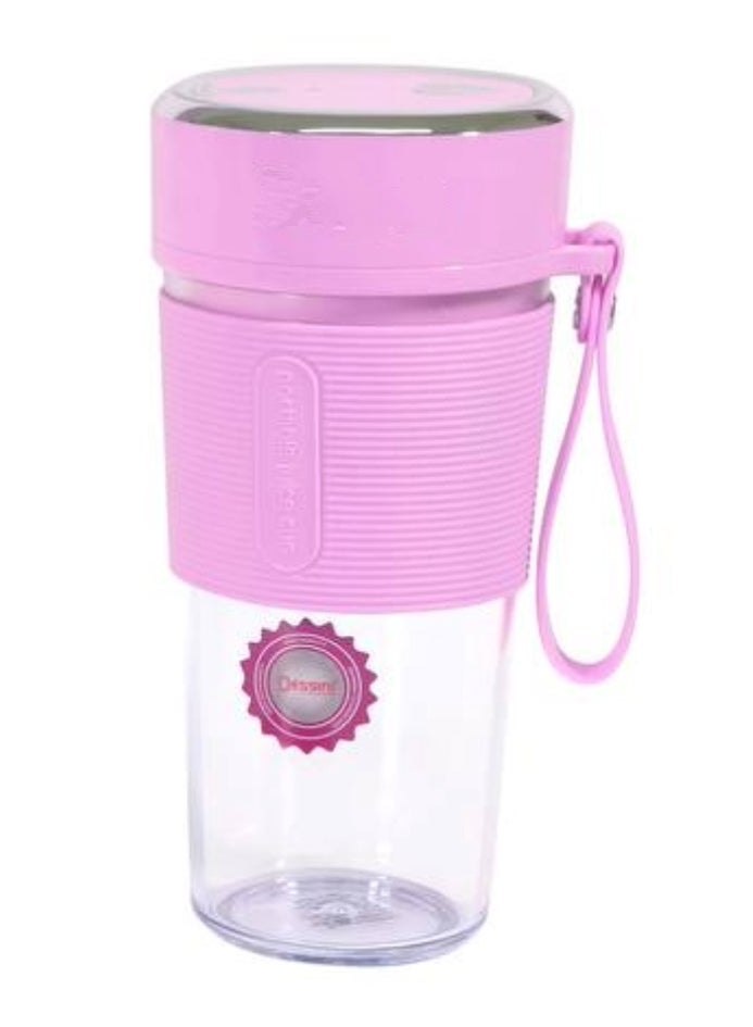 Dessini Regina Portable Blender, Shake and Glide Personal Blender, Rechargeable Mini Blender Purple