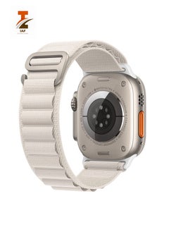 Loop Nylon Bands 42mm/44mm/45mm/49mm Compatible with Apple Watch Ultra ,Adjustable Sport with Titanium G-Hook Braided bands for iWatch Series 8/7/6/5/4/3/2/1/SE,Women Men