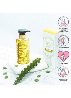 Clevos CLEVOS Natura Foresta Natural Organic Hair Shampoo 17.92 Fl Oz for Dry, Sensitive, Itchy Scalp Type - Pleasant Eucalyptus Scent - Reduce Dandruff Sulfate-free - Natural - Vegan - Cruelty Free - Clavos  - Image 4