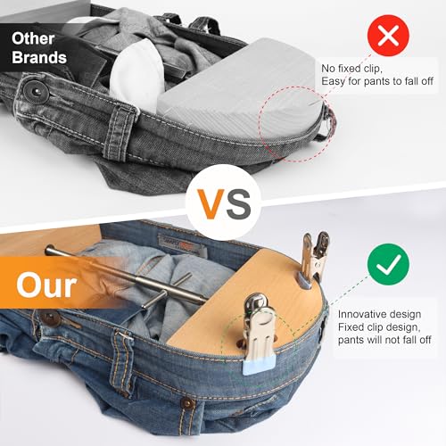 CANWUPON Pants Stretchers for Jeans - Waist Waistband Stretcher, Heavy Duty with The Handle is Easy to Stretch - Image 2