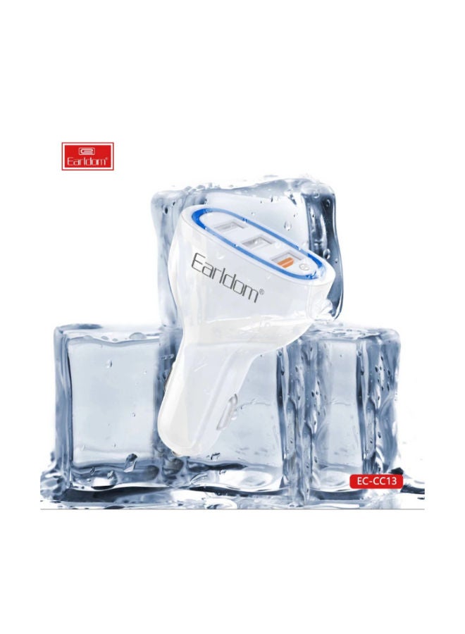 Earldom 3.1A Car Charger ES-CC13 (3 USB Ports) - Image 1