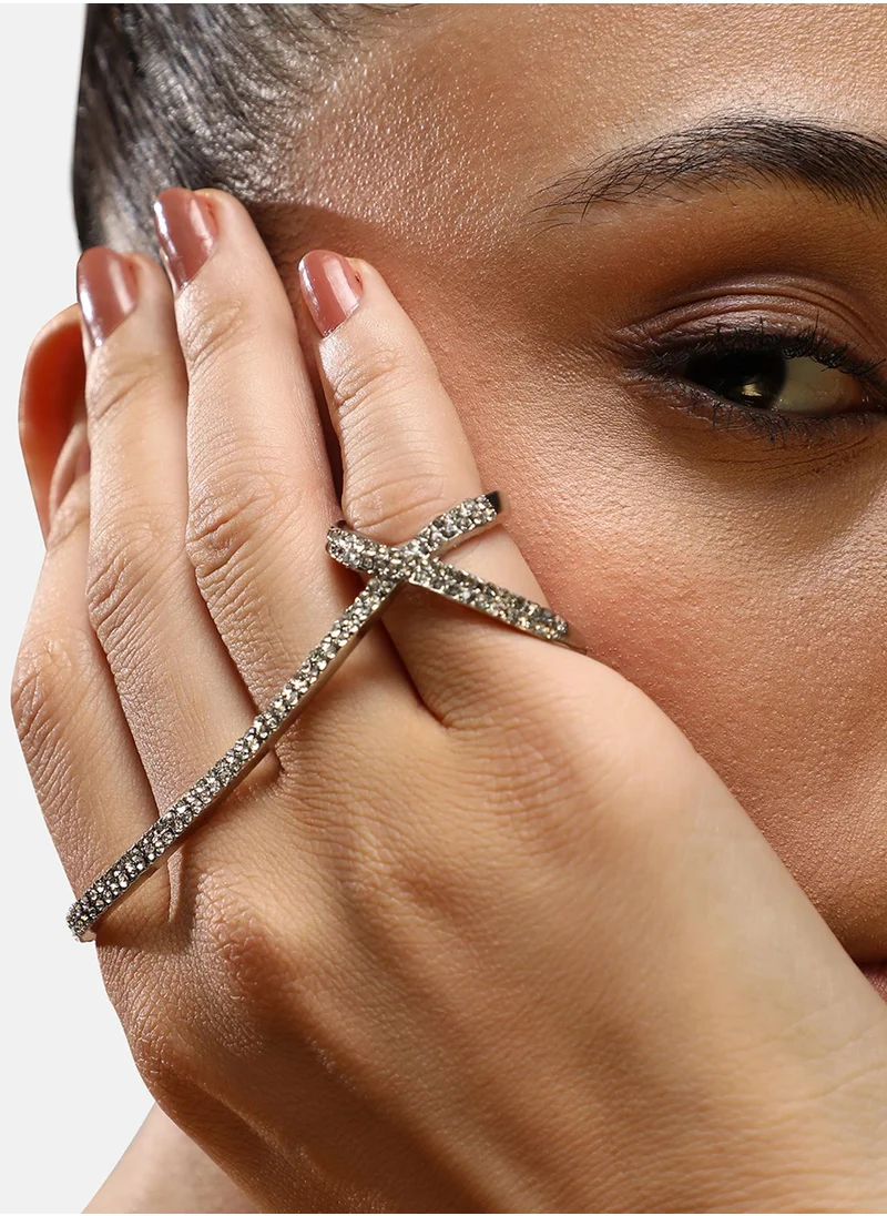 SOHI Twisted Finger Ring