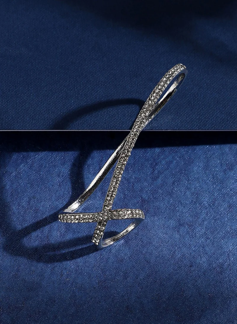 SOHI Twisted Artificial Finger Ring Jewellery