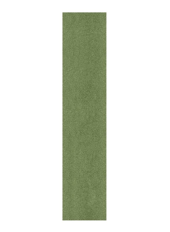 xigua Dark Olive Green Solid Color Skateboard Grip Tape Bubble Free Waterproof Non-Slip Longboard Griptape Sheet for Skateboard, Rollerboard, Scooter, 33 x 9 Inch - Image 3