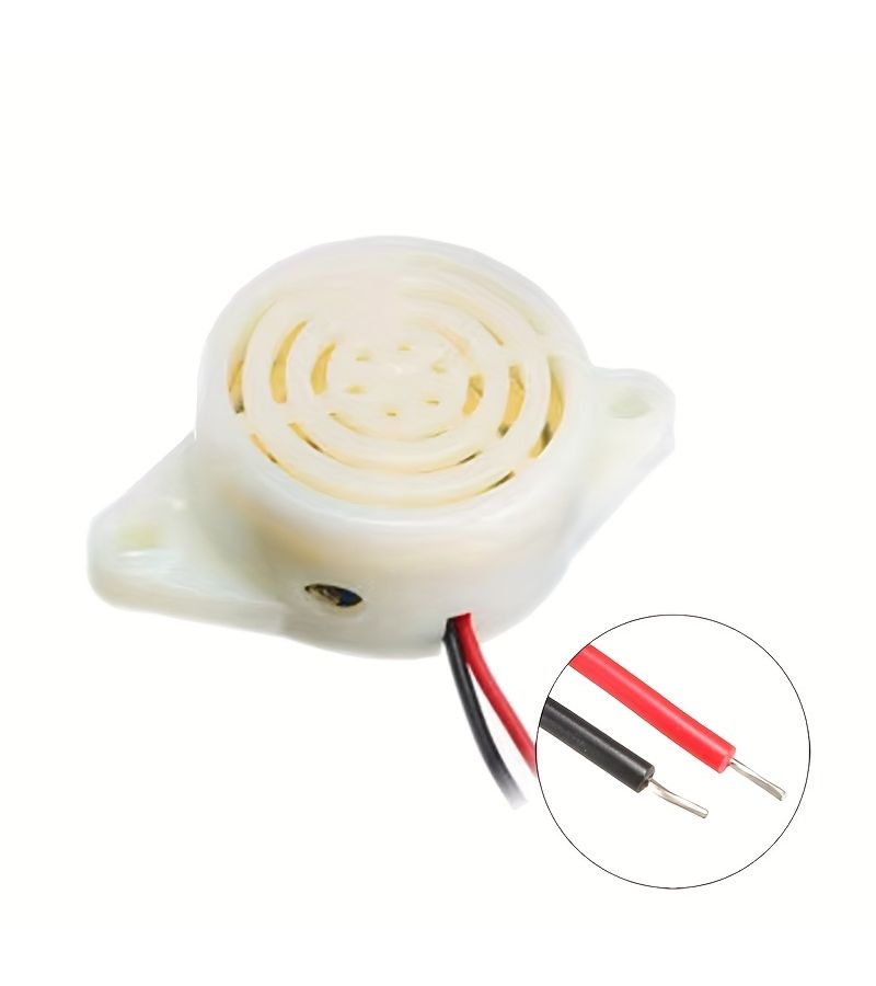 White Active Buzzer 95DB High Decibel Intermittent Beep DC 3 24V For Arduino - Image 3