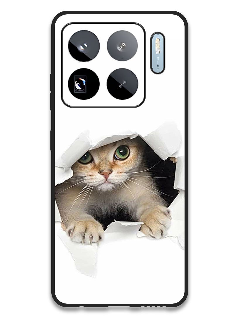Theodor Case Compatible with Xiaomi 15S Pro 6.73 Inch Protection Shockproof Bumper Cover Baby Cat - Image 1