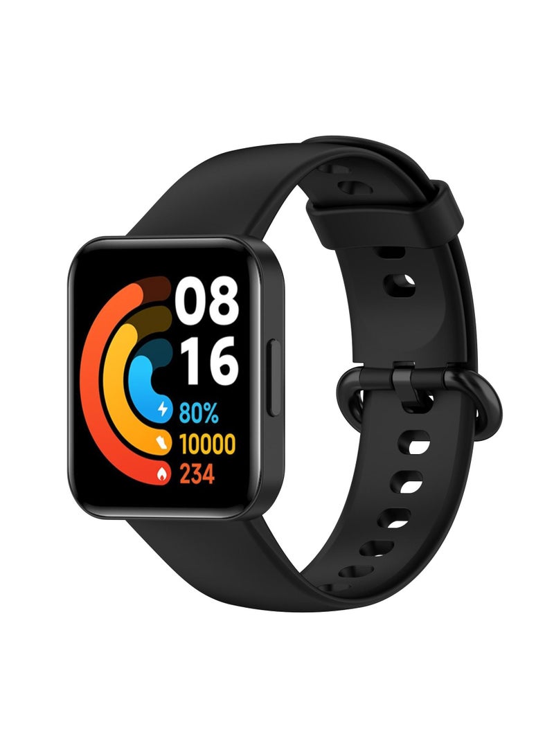 1Pcs Watch band for Redmi watch 2/Watch 2 lite watch strap Black - Image 1