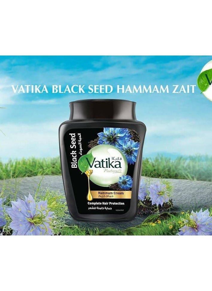 VATIKA Vatika Naturals Hammam Cream Black Seed For Complete Hair Protection 900G  - Image 3