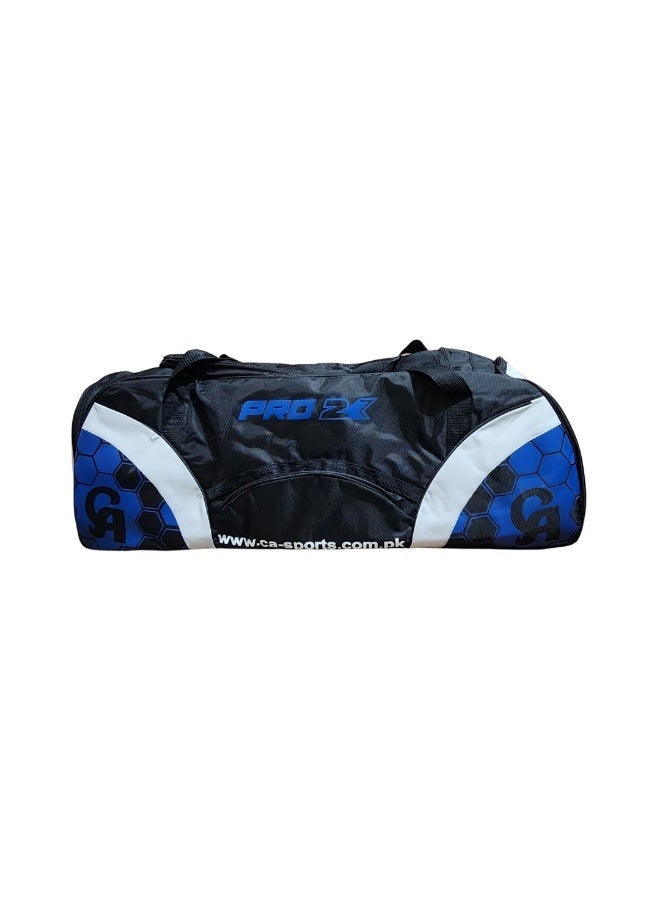 CA Pro Plus 2000 Cricket Duffle Kit Bag | Heavy-Duty 600D Premium Fabric Backpack Gear Bag with Padded Shoulder Straps (Senior Size, Black) - Image 3