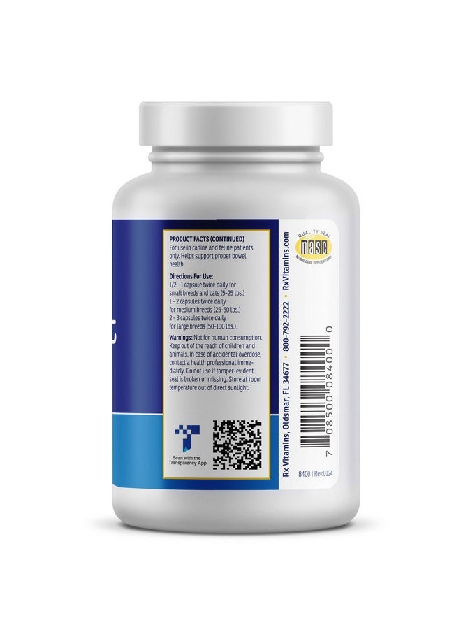 Rx Vitamins Rx Vitamins NutriGest Capsules for Cats & Dogs - Probiotics for Digestive Health Enhanced with Glucosamine for Gut Health Support - Helps with Constipation Relief and Anti Diarrhea - 90 Capsules  - Image 3