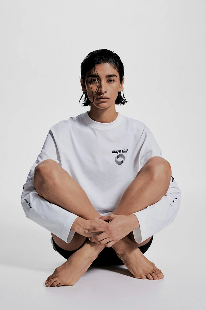 H&M Long-sleeved sports top in DryMove™