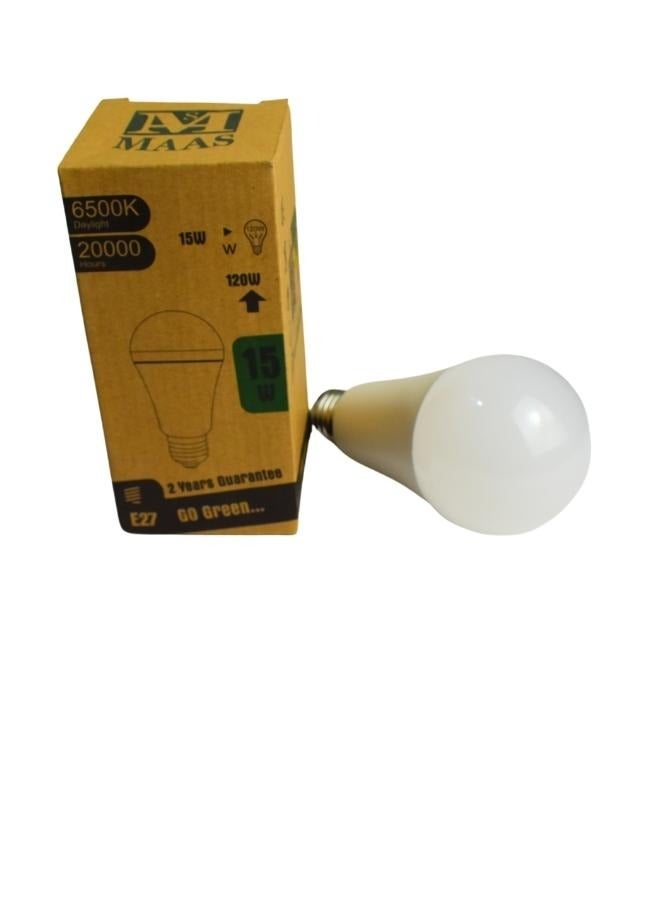 MAAS Lamp set of 10 pieces, indoor lighting ,15 watt LED bulb, White  color - Image 2