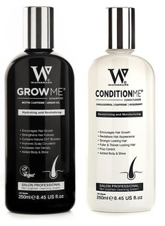 Watermans Watermans Grow Me Growth Activating Shampoo and Condition Me Deep Moisturizing Conditioner - 250 ml  - Image 1