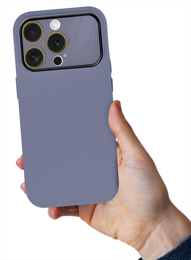 CATANES Hard Silicone Case Cover for Apple iPhone 14 Pro - Cover with Camera Protection Bumper - Auto Focus Design - Purple - Image 5