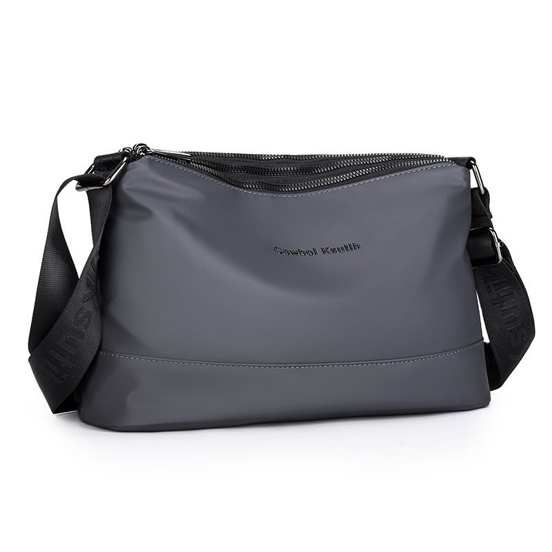 New Men'S Shoulder Crossbody Bag Large Capacity Simple Versatile High-End Sense Attendance Men'S Multifunctional Men'S Bag - Image 1