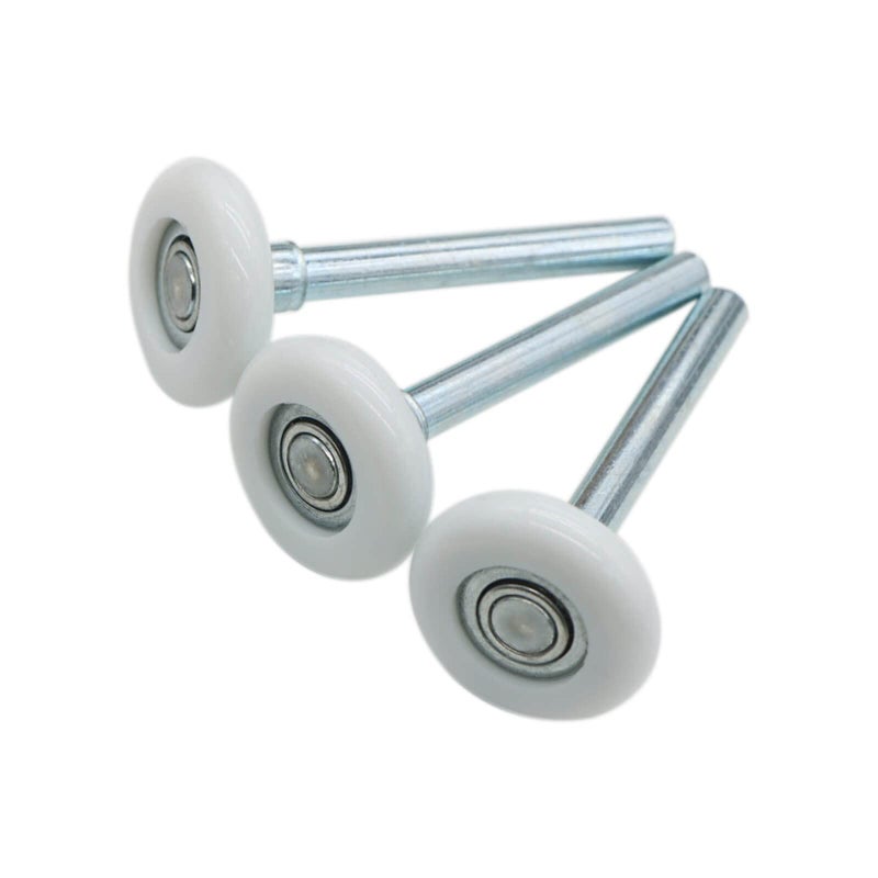 Baudelun 2 Packs 1.8"" Nylon Garage Door Roller 4"" Stem  Quiet Garage Door Wheels For Garage Door Track Replacement  Long Service Life And High Load 11 Ball Bearing - Image 3