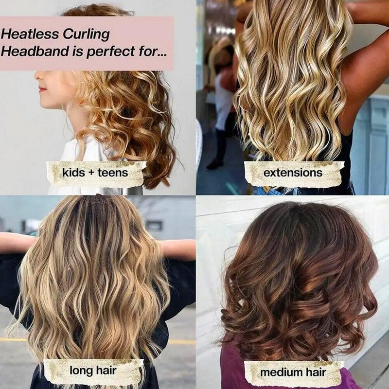 BRIXAL Hair Roller Heatless Hair Curlers for Overnight Curls Growth,All Hair Types, No Heat Curls to Sleep for Curl Rods & Effective To Use (Brown, 1 count) - Image 3