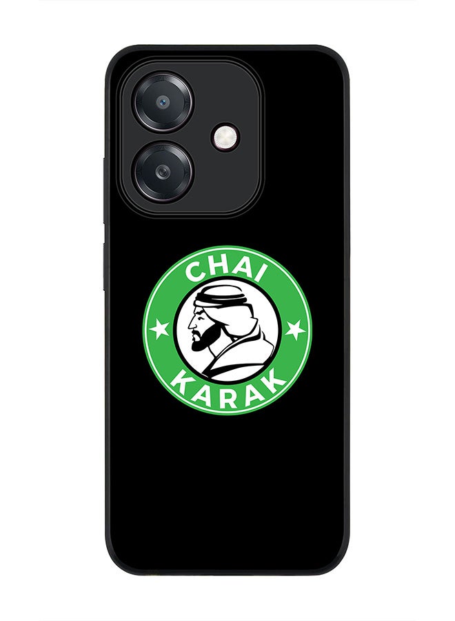 Stylizedd For Oppo A5i Case,Slim fit Camera Protection, Shockproof Thin Phone cover  - Chai Karak