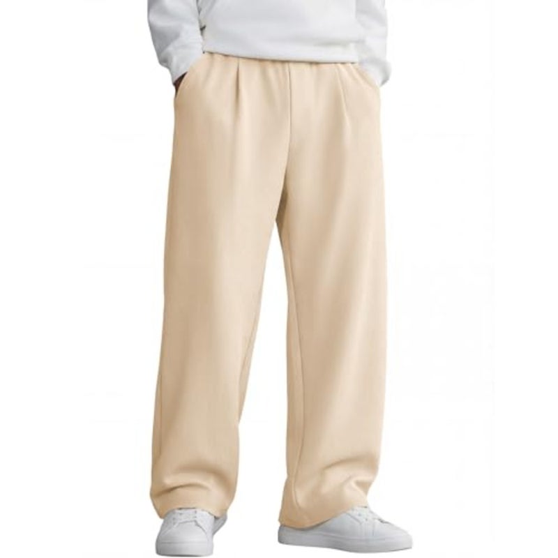 COOFANDY Mens Casual Sweatpants Open Bottom Lounge Pants Lightweight Baggy Workout Yoga Track Pants - Image 2