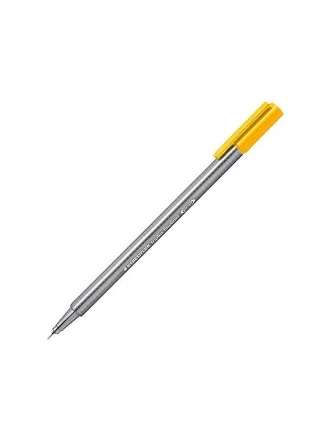 STAEDTLER Triplus Fineliner Pen Bright Yellow 