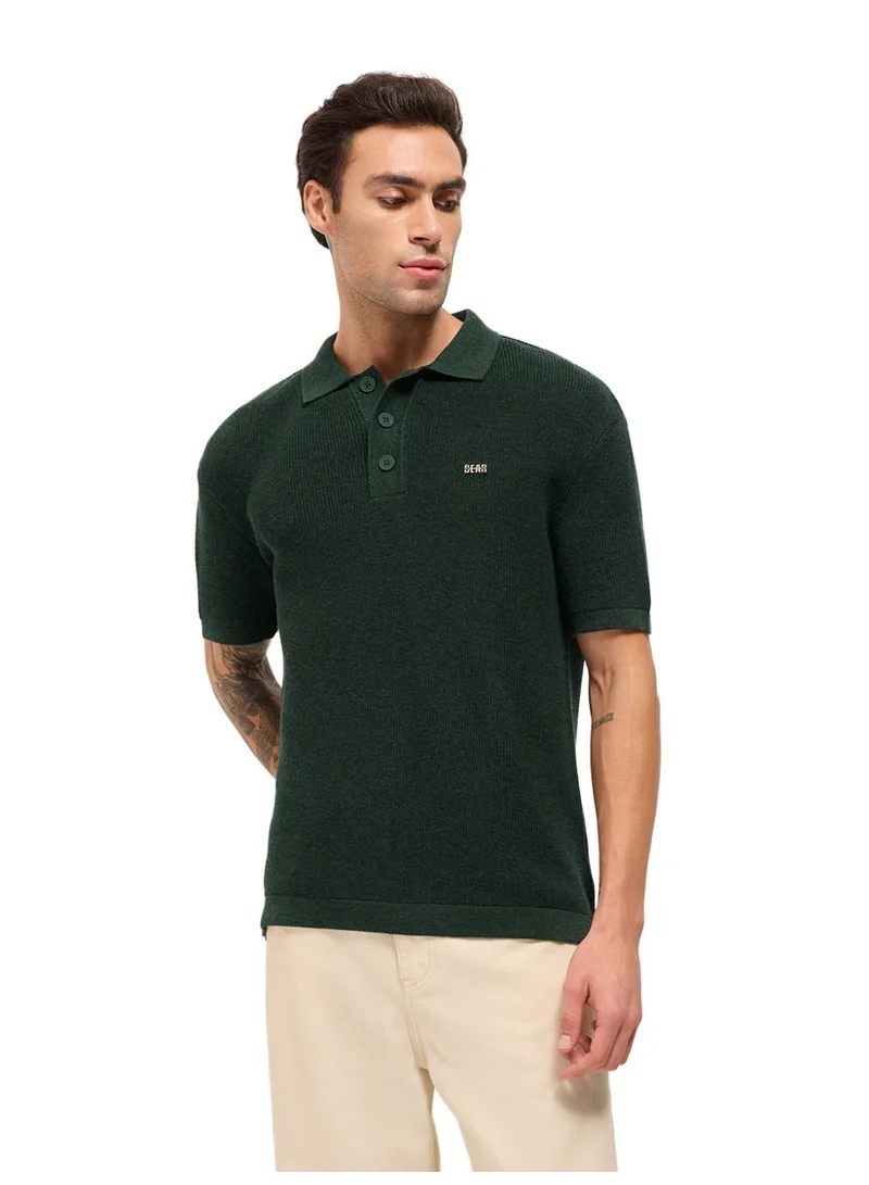 THE BEAR HOUSE Men’s Short Sleeve Polo T-Shirt | Casual or Smart Style | Perfect for Work, Travel, Everyday Outfits & All-Season Wear | Stylish, Comfortable & Versatile for Any Occasion