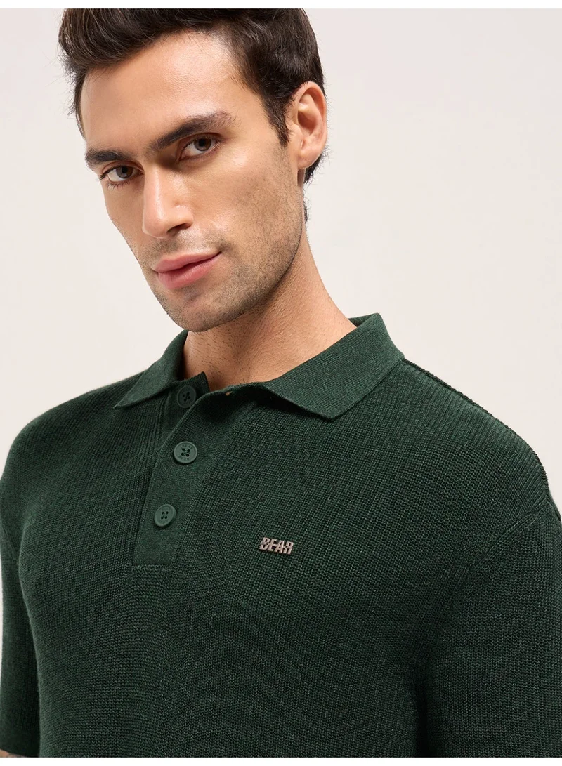 The Bear House  Men’s Short Sleeve Polo T-Shirt | Casual or Smart Style | Perfect for Work, Travel, Everyday Outfits & All-Season Wear | Stylish, Comfortable & Versatile for Any Occasion for Men | Best Price UAE