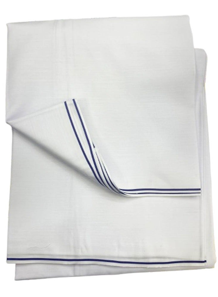 Maisun Men’s Cotton Lungi Wezar, Traditional Arabian Dhoti, Soft Breathable Fabric for Daily Wear - Image 4