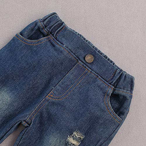 fhutpw Toddler Baby Boy Outfits Hoodie Sweatshirts & Jeans Clothes Set Fall Winter 6 9 12 18 24 Months - Image 5