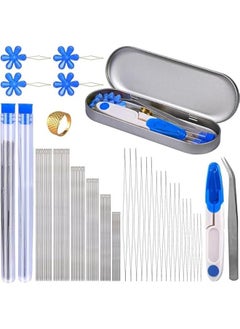 118 PCS Beading Needles Set for Bracelets and Jewelry Making Including Straight Seed Beads Needles Big Eye Needles with Threaders Scissor Tweezer Thimble - pzsku/ZD932E9EEEA7BD9EFF1CBZ/45/_/1730278663/f0648d6d-9a9f-43ef-895c-07cd86bf7496