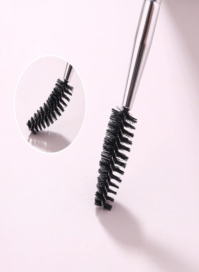 Keli Double Ended Eyebrow Brush & Spoolie - Angled Brow Brush for Precision Application & Blending of Eye Brow Powders - Image 4