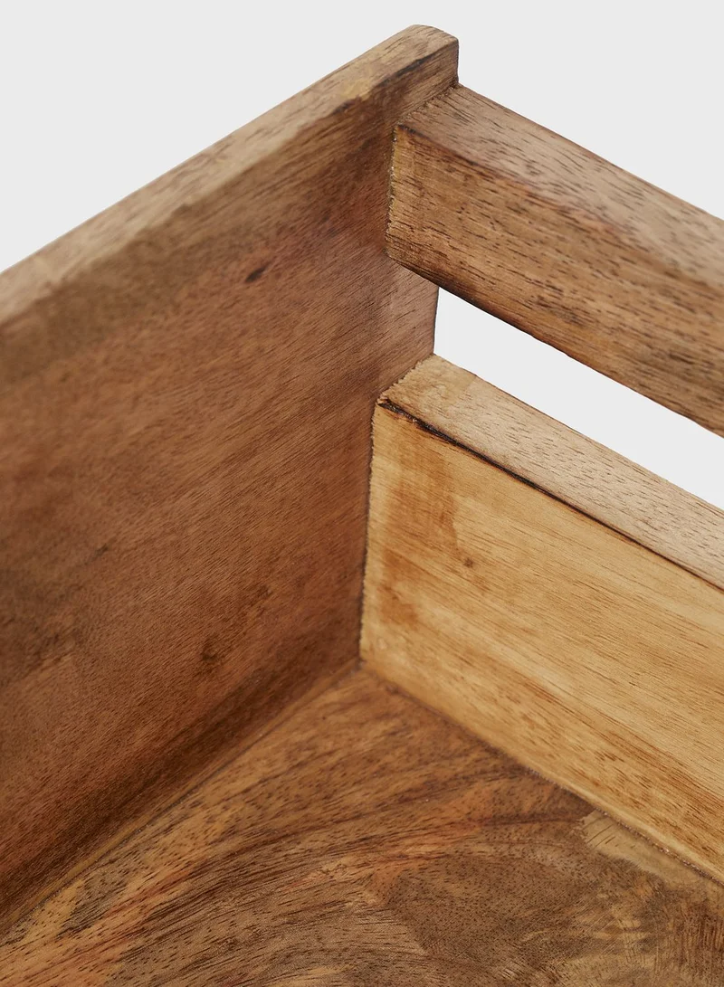 H&M Large Wooden Spice Box