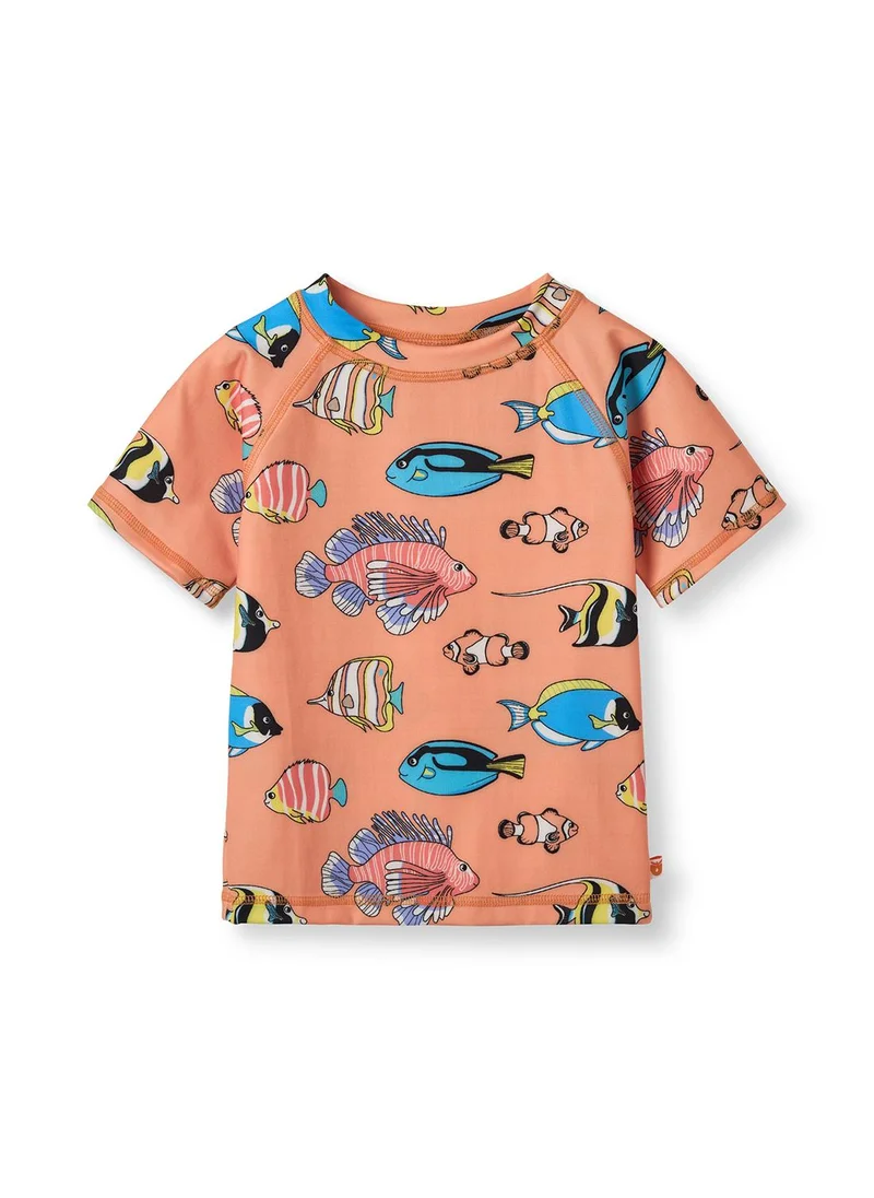 Småfolk UV50 t-shirt for children with fish