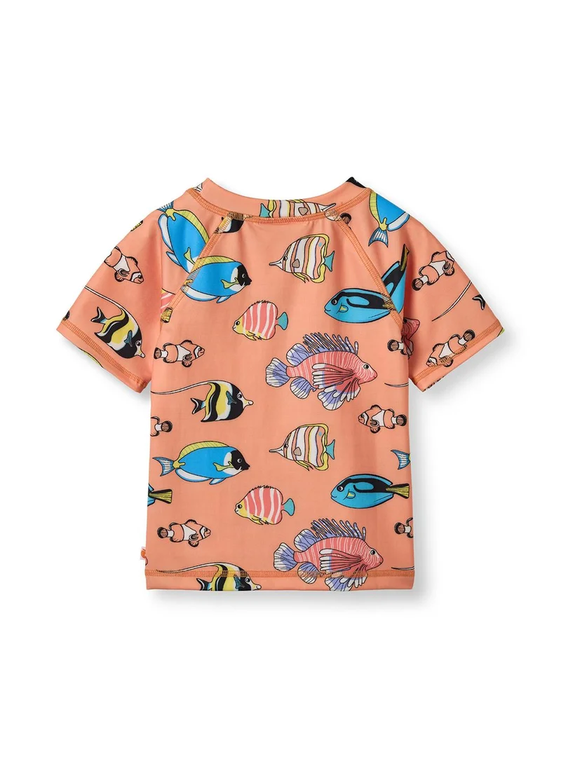 Småfolk UV50 t-shirt for children with fish