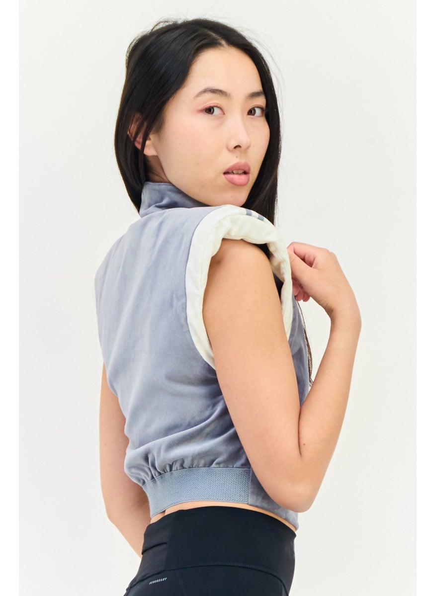 adidas Originals - Women Sportswear Fit Sleeveless Outdoor Tank Top, Grey - Image 1
