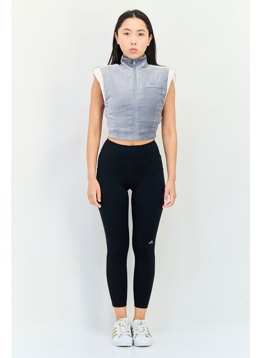 adidas Originals - Women Sportswear Fit Sleeveless Outdoor Tank Top, Grey - Image 1