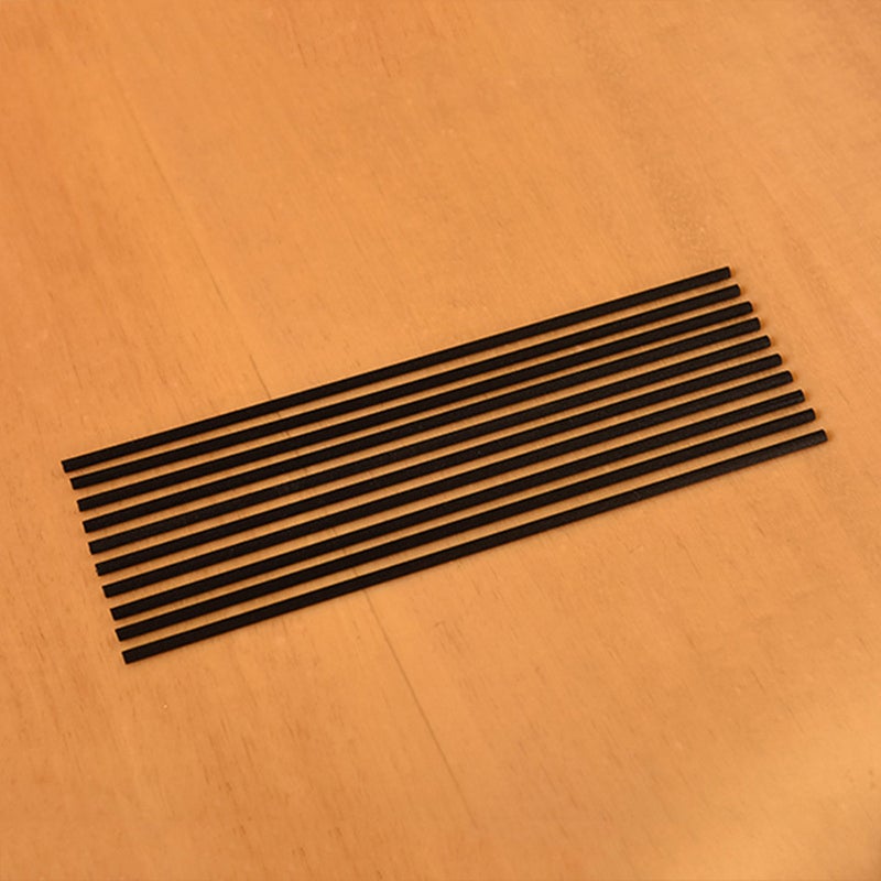 50pcs Fastness Diffuser Sticks Simple Fiber Rod Premium Aromatherapy Accessories Diffuser Rod (3mm Diameter 25 cm Black) - Image 2