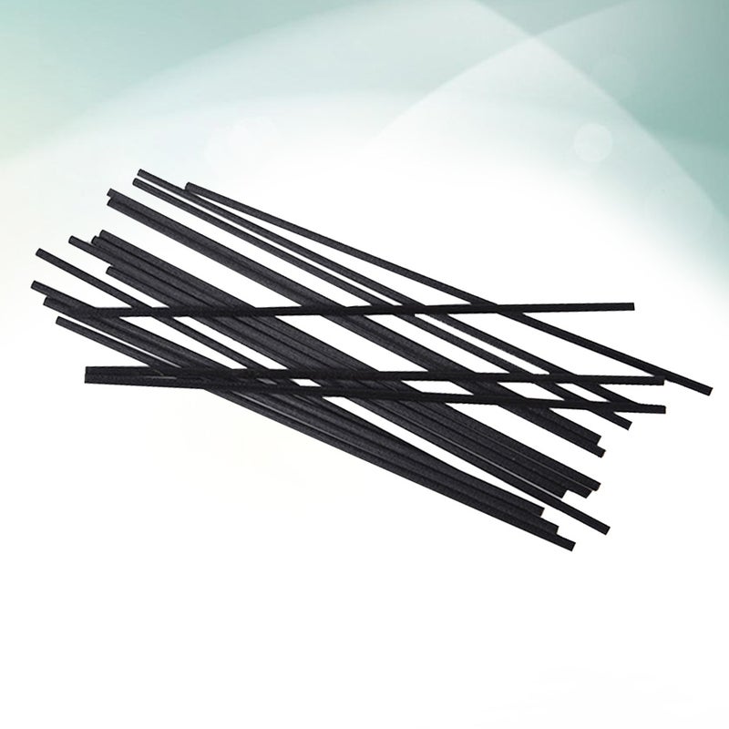 50pcs Fastness Diffuser Sticks Simple Fiber Rod Premium Aromatherapy Accessories Diffuser Rod (3mm Diameter 25 cm Black) - Image 5