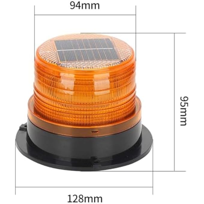 Unity Solar Warning Lights Strong Magnetic CeilingMounted Led Lights For Vehicles Flashing Signal Lights At Night - Image 4