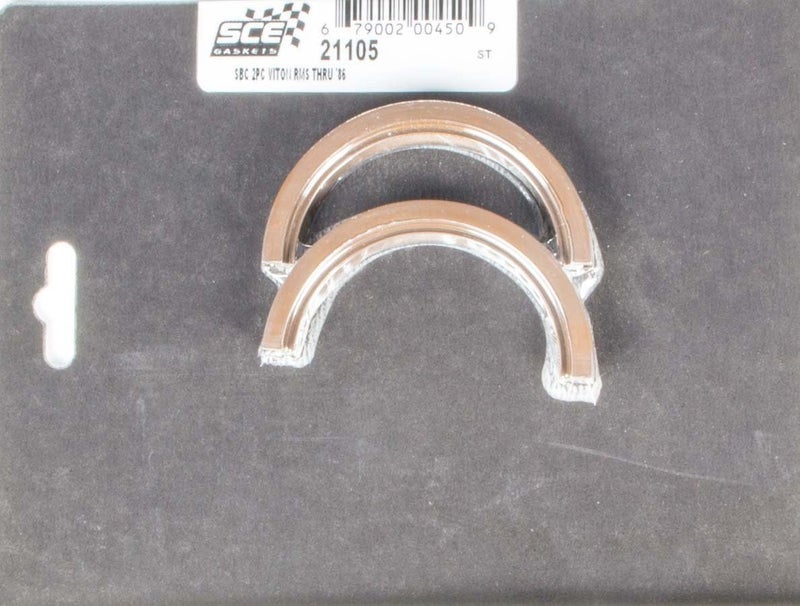 SCE Gaskets SCE Gasket 21105 Viton Rear Main Seal - 2 Piece - Image 2