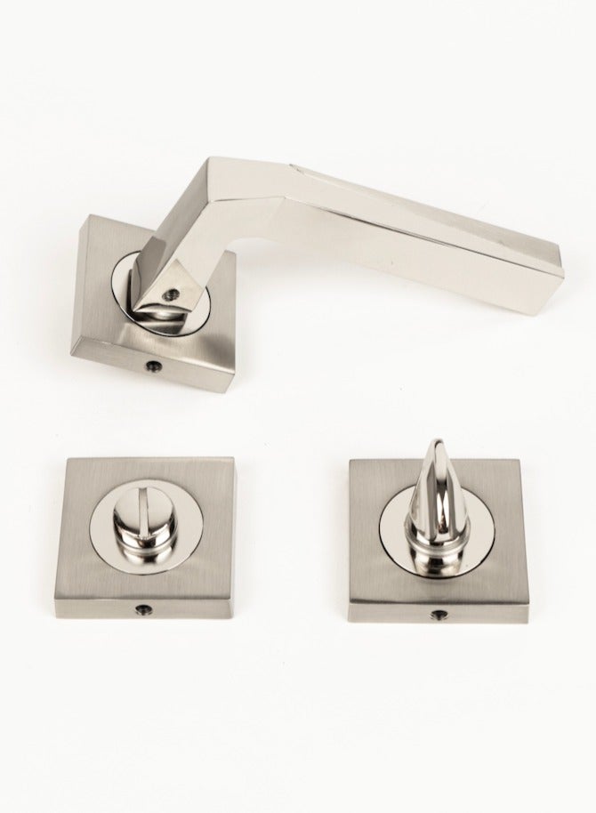 Siag Yildiz Rosetta Bathroom Door Handle - Image 1