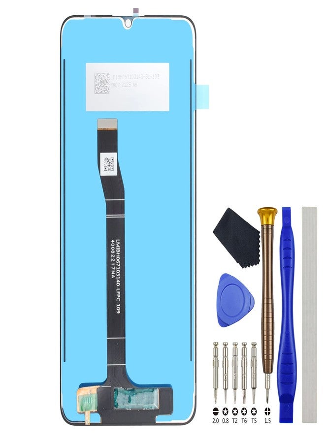 VEKIR Full LCD Digitizer Touch Screen Assembly Replacement for Huawei nova Y70 Plus nova Y70 Black with Toolkit - Image 1