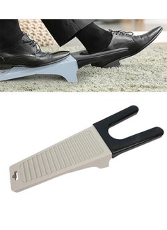 Apustim Boot Remover Puller Plastic，Boot Jack For Removing Cowboy Boots，Boot Remover Easy Boot Removal，Multi，Functional Shoeless Auxiliary Tool，Boot Remover（Grey）  - Image 1