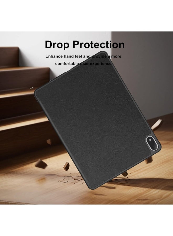 Muzz Protective Case Compatible With OnePlus Pad 2 Pro 13.2inch Tri-Fold Smart Tablet Case,Lightweight Protective Hard PC Back Shell Slim Case Multi-Viewing Angle Case For Oneplus Pad 2 Pro (Black Case) - Image 3