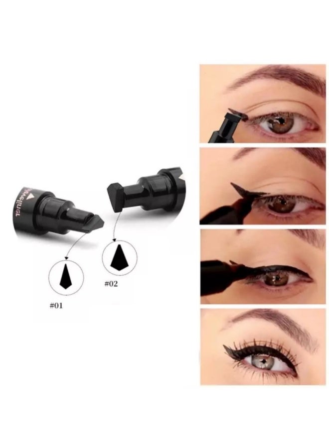 Handaiyan Eyeliner Double-ended , deep black, waterproof - Image 3