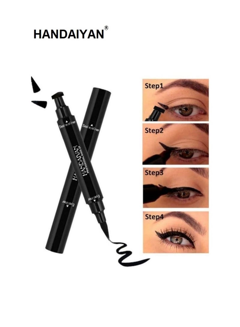 Handaiyan Eyeliner Double-ended , deep black, waterproof - Image 1