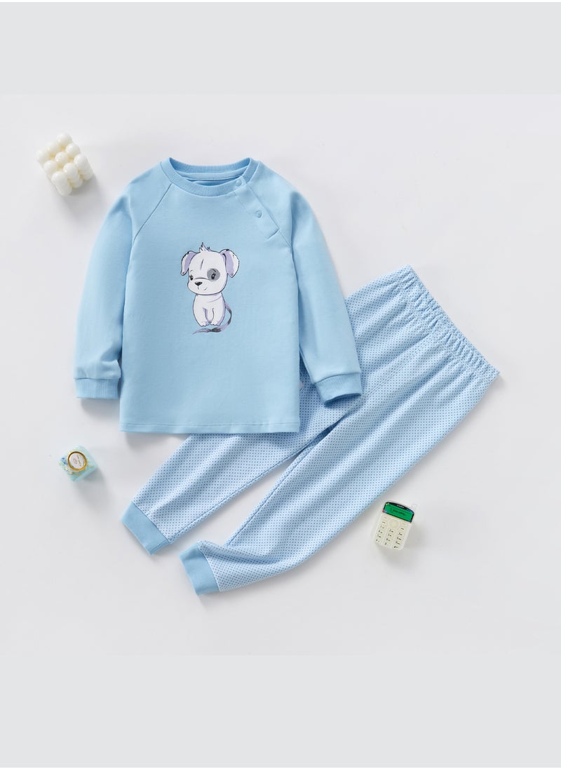 Baby Boys Girls Pajamas Breathable Two Set Cotton Sleepwear with Long Sleeves Snug Fit Pjs Pajama for Toddlers - pzsku/ZD933B0D7555A80F9B77DZ/45/_/1706794117/82a00829-99ca-47f1-bf85-cd6666068851