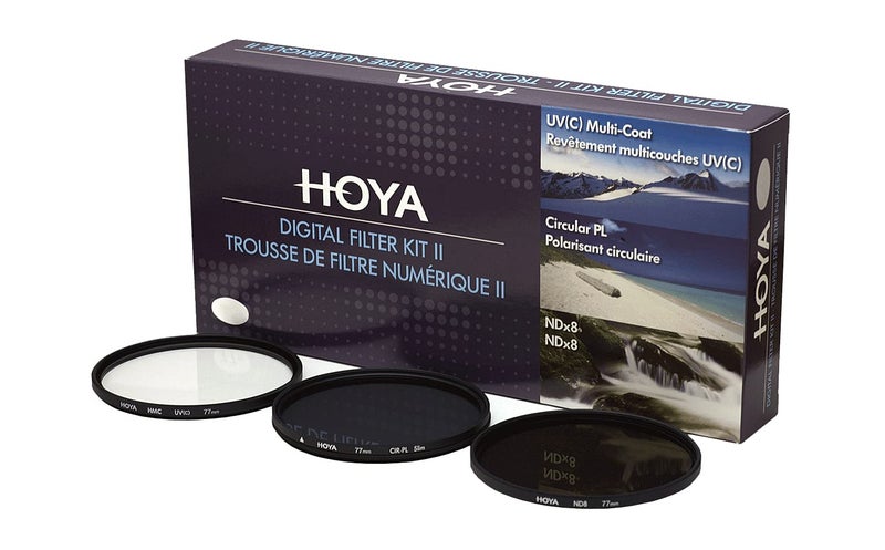Hoya 77 mm Filter Kit II Digital for Lens Black - Image 1