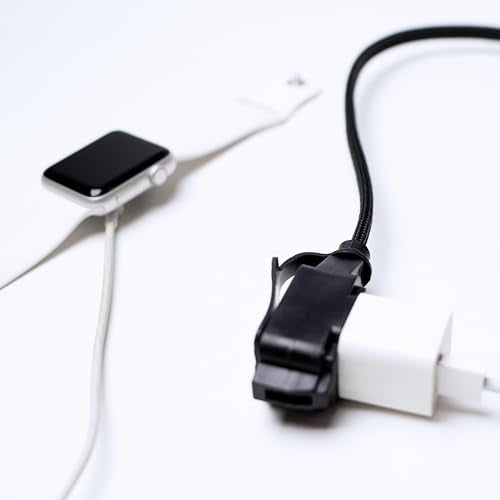Globe Electric 22810 9ft Fabric Extension Cord, 3 Polarized Outlets, Right Angle Plug, 125 Volts, Black, Home and Office Decor, Modern Electronic Accessories, Indoor Flexible Power Cable - Image 4