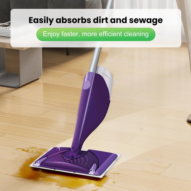 Chyodi 42 Count Disposable for Swiffer Wet Pads Refill Replacement for Swiffer WetJet Spray Mop, Extra Strong Dirt Locking and Water Absorbent, Powerful Stain Removal - Image 4